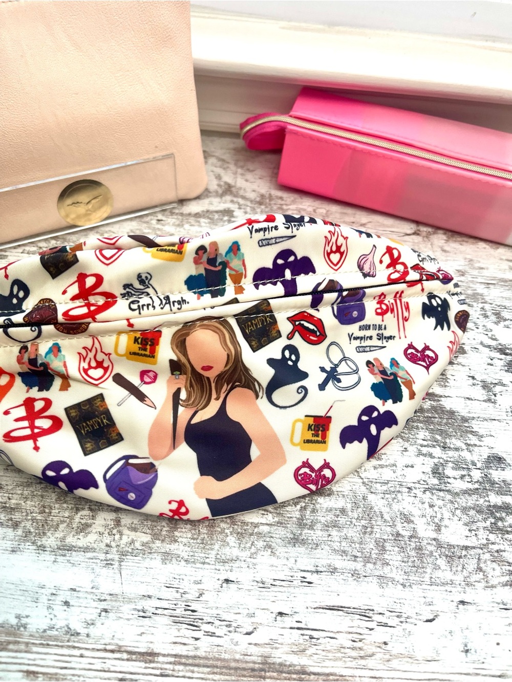 Retro 90’s Buffy Sling fanny pack Women’s Crossbody or Belt Bag